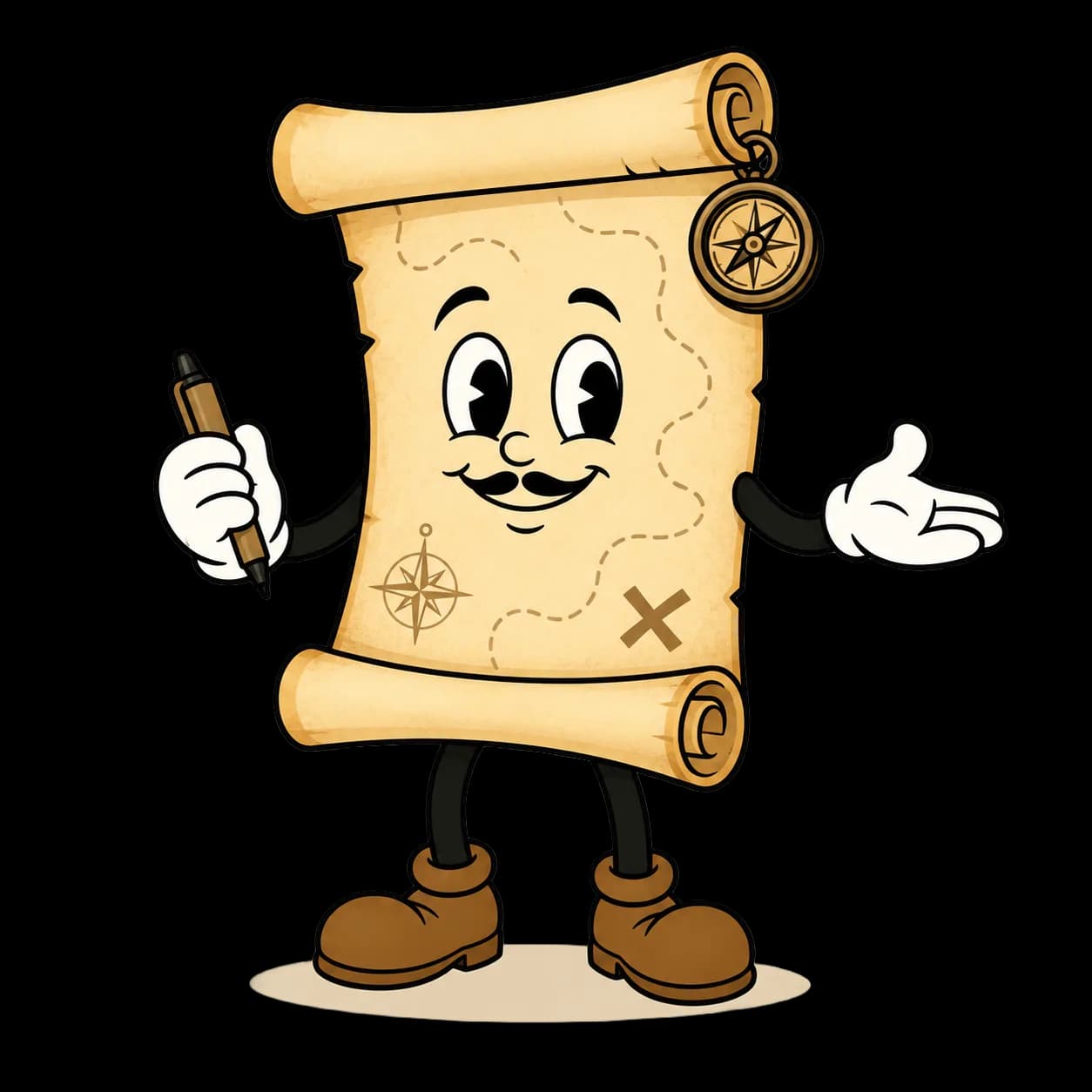 Marco the Map, the Brain Squad lead mascot
